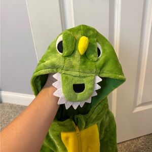 Green Dinosaur Kids Costume
